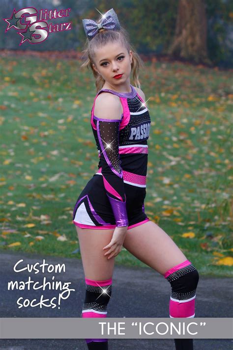 glitterstarz custom uniforms for allstar cheerleading rec cheerleading