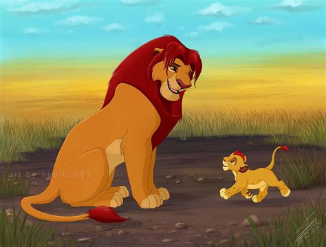 Simba And Kion The Lion King Fanart By Nubilum93 On Deviantart