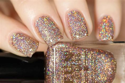 high drama glitter nail polish  party fever