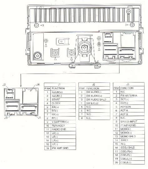 ford xlf radio wiring diagram