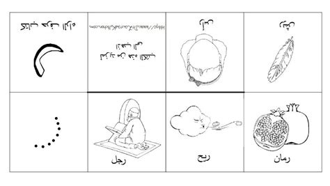 Free Printable Arabic Alphabet Books Arabic Alphabet