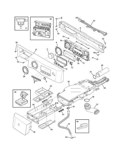 electrolux washer parts diagram hanenhuusholli