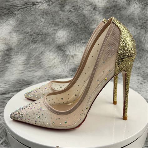 colorful bling crystal decoration 8cm 10cm 12cm high thin heels pointed