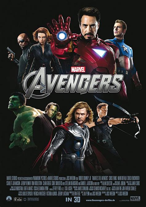 international  avengers poster