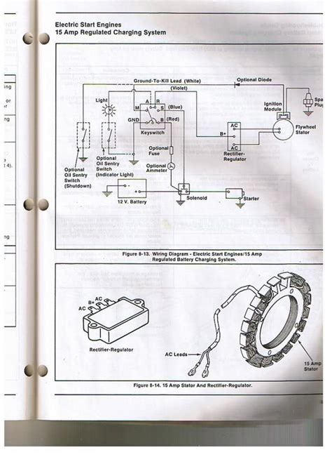 kohler charging wiring diagram