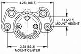 Dynalite Floater Single Caliper Wilwood Calipers Dimensions Part 2498 Drawing sketch template