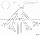 Enderman Mutant Mtt1 sketch template