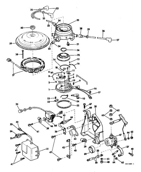 chrysler  outboard boat motor wiring diagram