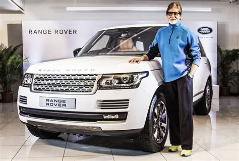 amitabh bachchan adds range rover autobiography suv   car collection photosimages