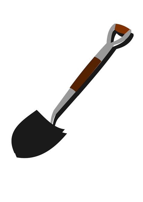 shovel clip art  clkercom vector clip art  royalty