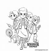 Stranger Chibi Eleven Domestika Dustin Assets9 Scary Molones Xcolorings Marcos Strangerthings 1924 sketch template