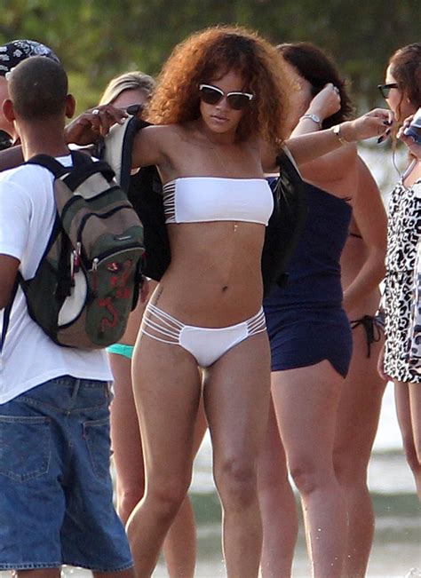 Rihanna Barbados Bikini Pics Rihanna Age Albums