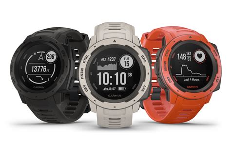 garmin instinct wytrzymaly zegarek sportowy  funkcjami smartwatcha