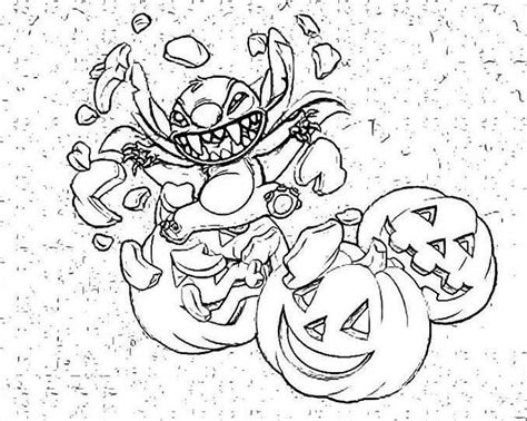 stitch halloween coloring pages halloweencoloringpages stitch