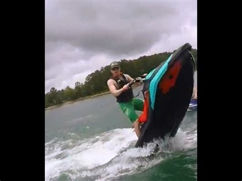 summer  sea doo trixx spark wheelie fun youtube