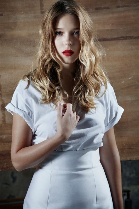 lea seydoux eric guillemain photoshoot 2010 for interview model celebrities french actress
