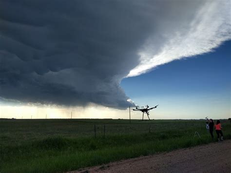 video drones weather  storm source colorado state university