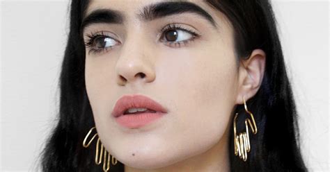 Model Natalia Castellar Calvani On Learning To Love Her Bold Eyebrows