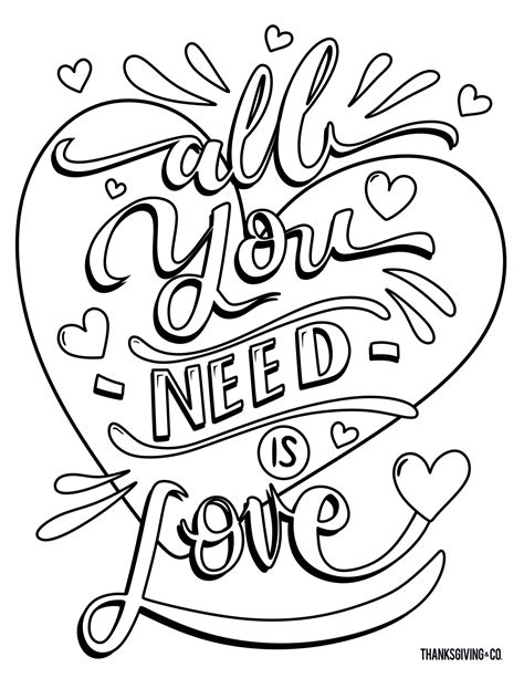 heart coloring pages words coloring book coloring pages  print