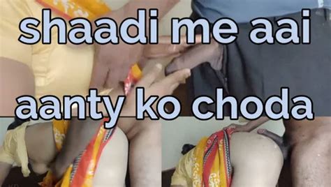 Shaddi Me Aai Aanty Ko Ghodi Bana Kar Choda Hindi Language Me Bhabhi Ko