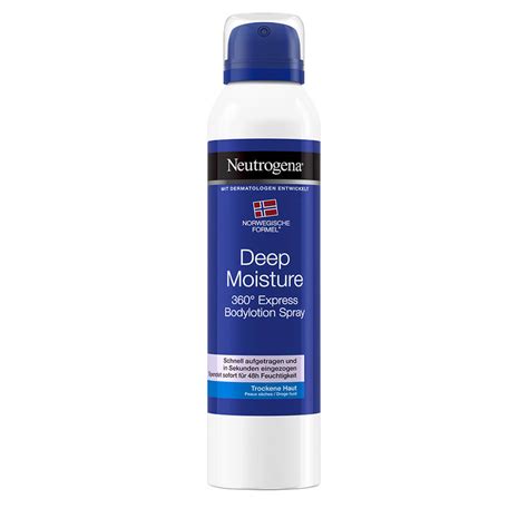 deep moisture  express bodyspray neutrogena