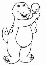 Coloring Pages Barney Friends Printable sketch template