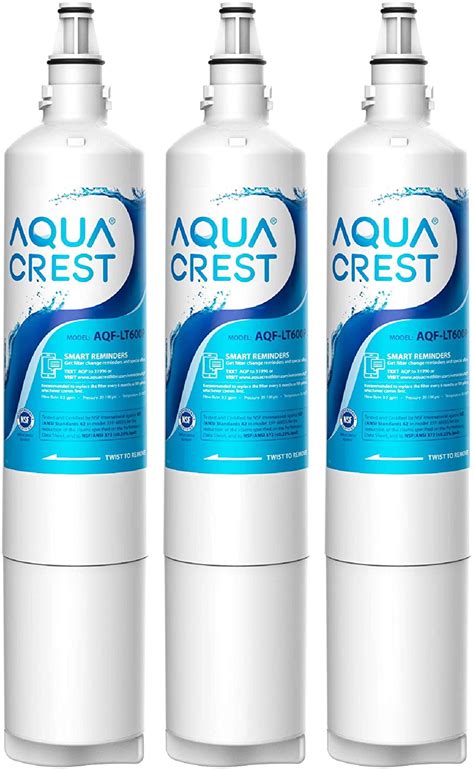 Aquacrest Lt600p Nsf 53and42 Certified Refrigerator Water Filter