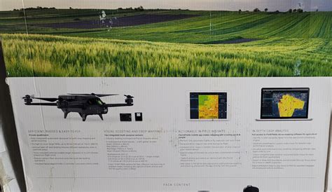 parrot bluegrass fields agricultural quadcopter drone read description ebay
