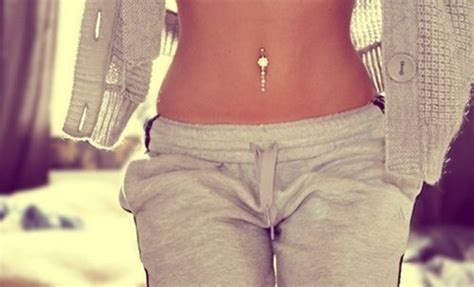 40 beautiful examples different belly button piercings