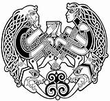 Celtic Norse Knot Celte Welsh Celtique Cup Gaelic Celtiques Celtes Tatuagem Nórdica Mandalas Motifs Knots Mythological Entrelacs Francois sketch template