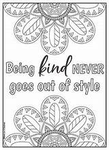 Motivational Coloring Pages Mandala Set Preview sketch template