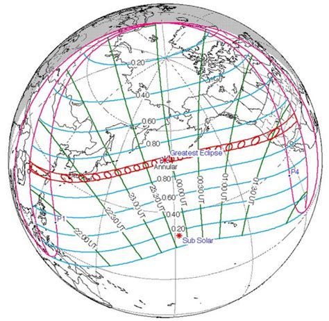 earthsky  annular eclipse   sun china  texas