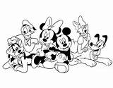Turma Minnie Micky Disneyclips Leerlo Espacoinfantil sketch template