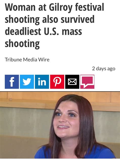 This Woman And Two Others Survived The Las Vegas Shooting And The