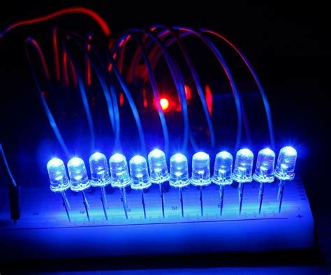 running leds arduino uno  steps instructables
