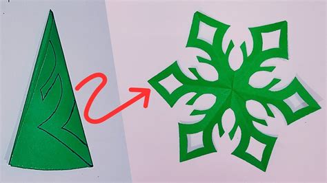 How To Make A Paper Snowflake Paper Crafts For Beginners Easy Paper