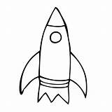 Rocket Ship Drawing Outline Clipart Clip Rockets Drawings Space Simple Template Coloring Line Cliparts Color Clipartbest Sheet Tips Blogging Software sketch template