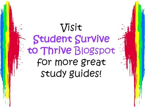 student survive  thrive  medical terminology flash cards color