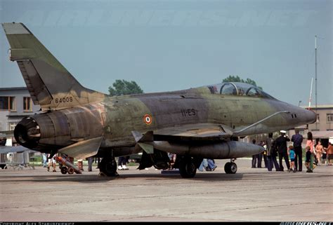 north american   super sabre france air force aviation photo  airlinersnet
