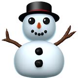 arti emoji manusia salju  salju emojipedia