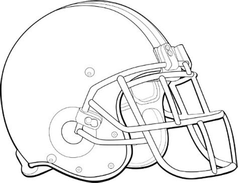 football helmet drawing  getdrawings