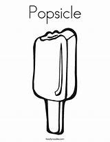 Popsicle Twistynoodle sketch template