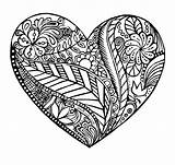 Heart Coloring Pages Printable Color Print Colouring Kids Anyone Teachkidsart Moms Getdrawings Getcolorings sketch template