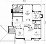 House Blueprint Floor Blueprints Upper Plans Plan 1901 Bedrooms sketch template