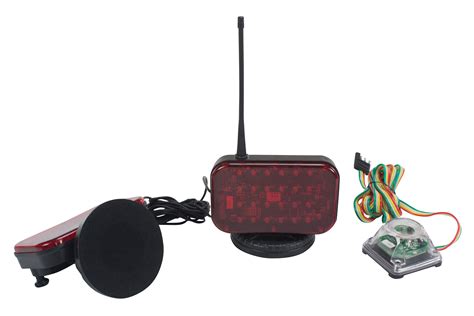 larson electronics releases wireless battery powered led tow lights  magnetic base
