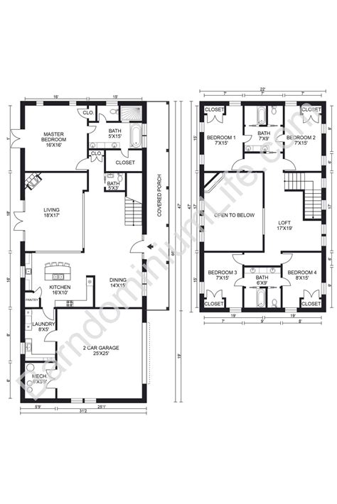 bedroom floor plans  story small modern apartment