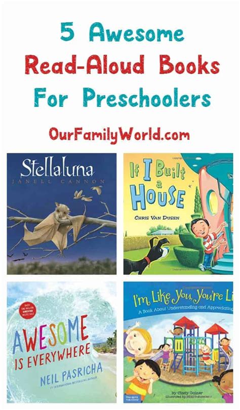 awesome read aloud books  preschoolers