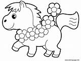Coloring Preschool Horse Little Pages Printable sketch template