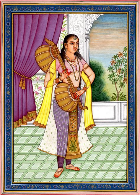The Sadhika Or The Woman Dedicated To Practising Music