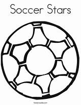 Soccer Coloring Pages Stars Ball Print Sport Boys Good Logos Lsu Player Twistynoodle Let Ll Noodle Favorites Login Add sketch template